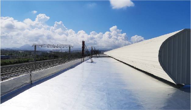Re-roofing of Sanya EMU maintenance station