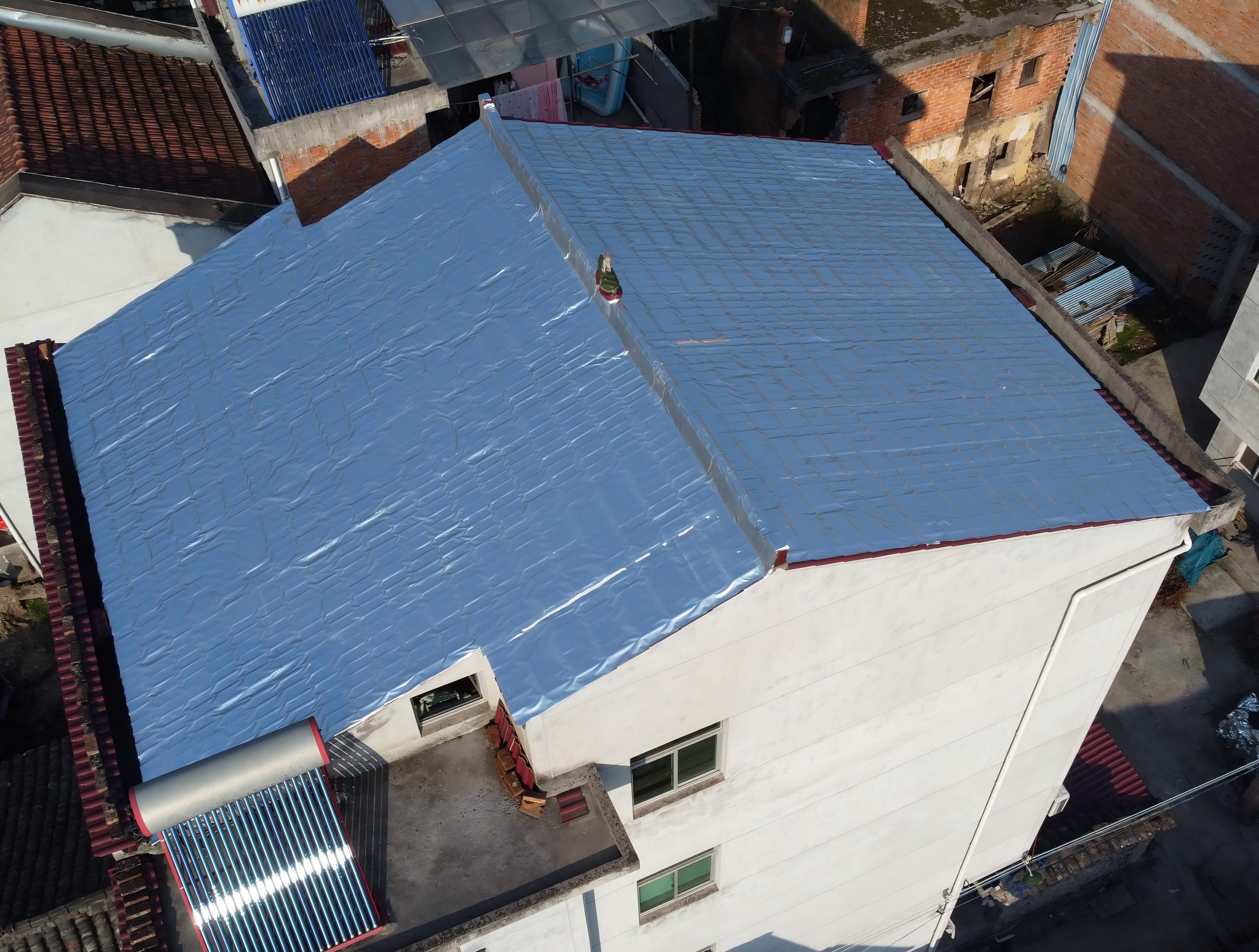 浙江金華農(nóng)村自建房瓦屋面項(xiàng)目