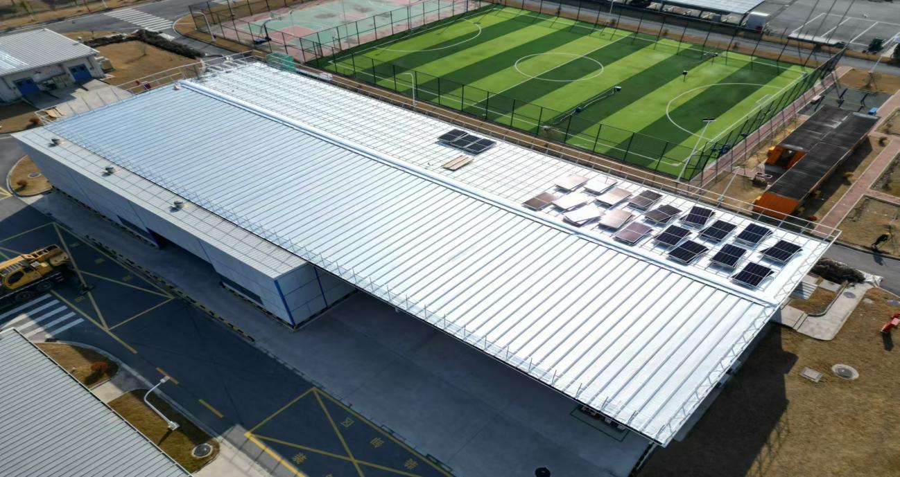 Photovoltaic Metal Roofing System Project in Suzhou, Jiangsu