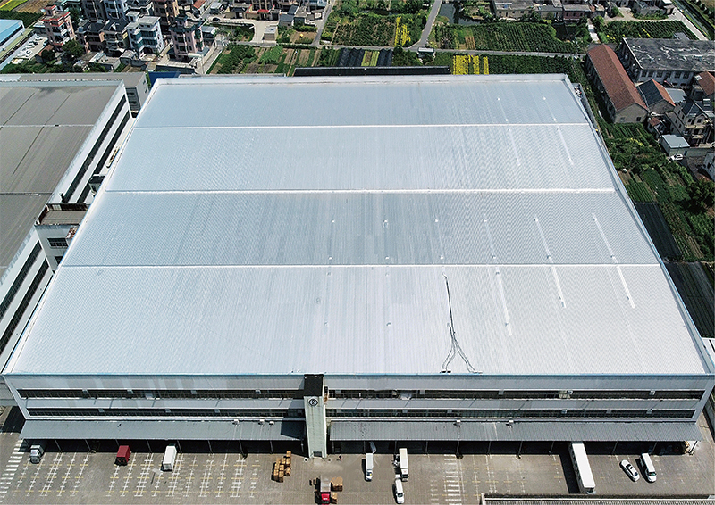 Zhejiang Hangzhou Logistics Warehouse Metal Roofing Project