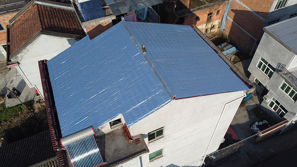 The Rural Self-built House Tile Roof Construction Project, Jinhua, Zhejiang