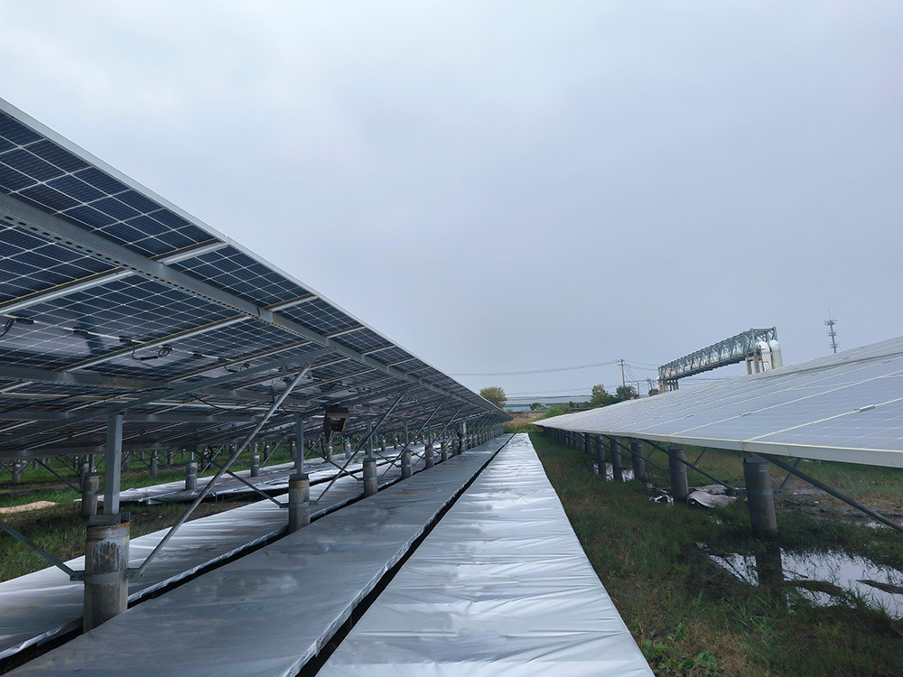 PV Reflective Film Installation Project, Guanyun, Jiangsu